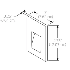 120V Vertical Step Light