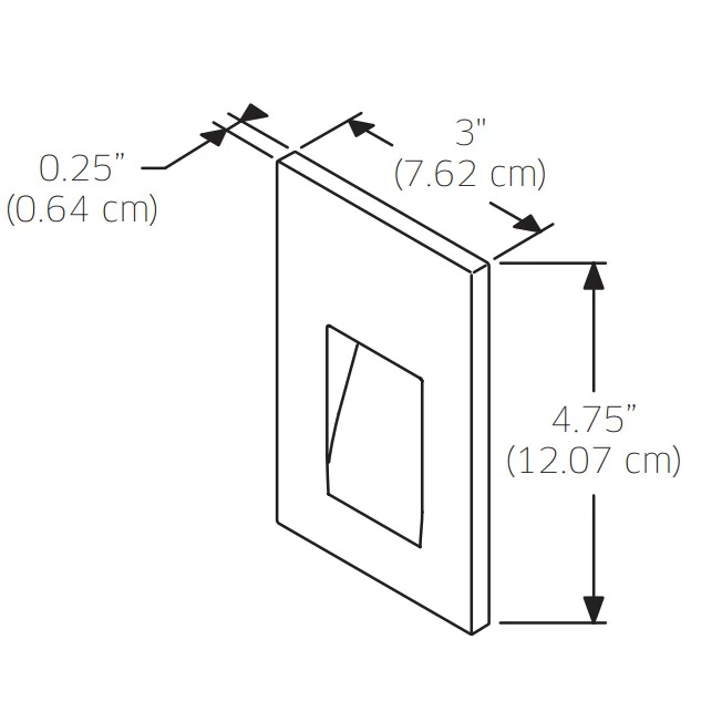 120V Vertical Step Light 1 120V Vertical Step Light