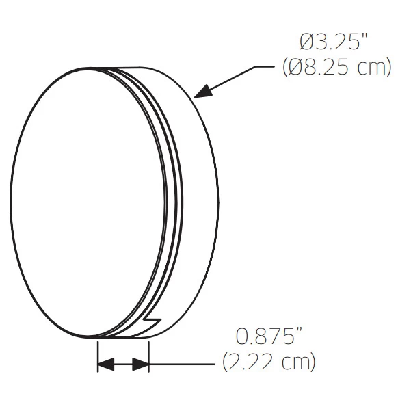 120V Round Step Light 1 120V Round Step Light