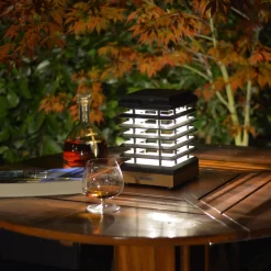 Tekura Outdoor Solar Portable Table Lamp -Fashion Lighting ljs TECK400 300 INST1