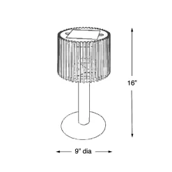 Pixy Outdoor Solar Portable Table Lamp