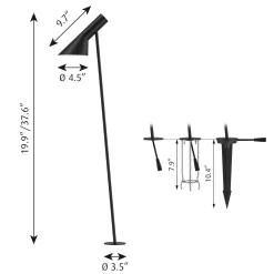 Louis Poulsen AJ Garden Bollard 24VDC