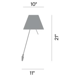 Costanzina Plug-In Wall Sconce