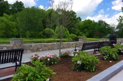 Double Impact Pathlight -Fashion Lighting lucifer isl2 install01 outdoor