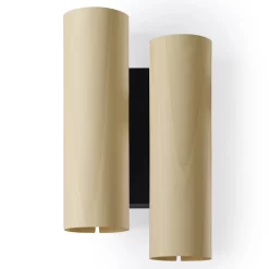 Black Note Duplet Wall Sconce -Fashion Lighting lzf bknotedupwl bebk