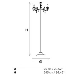 Drylight Outdoor Floor Lamp