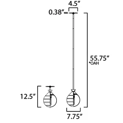 Copacabana Outdoor Semi Flush / Pendant