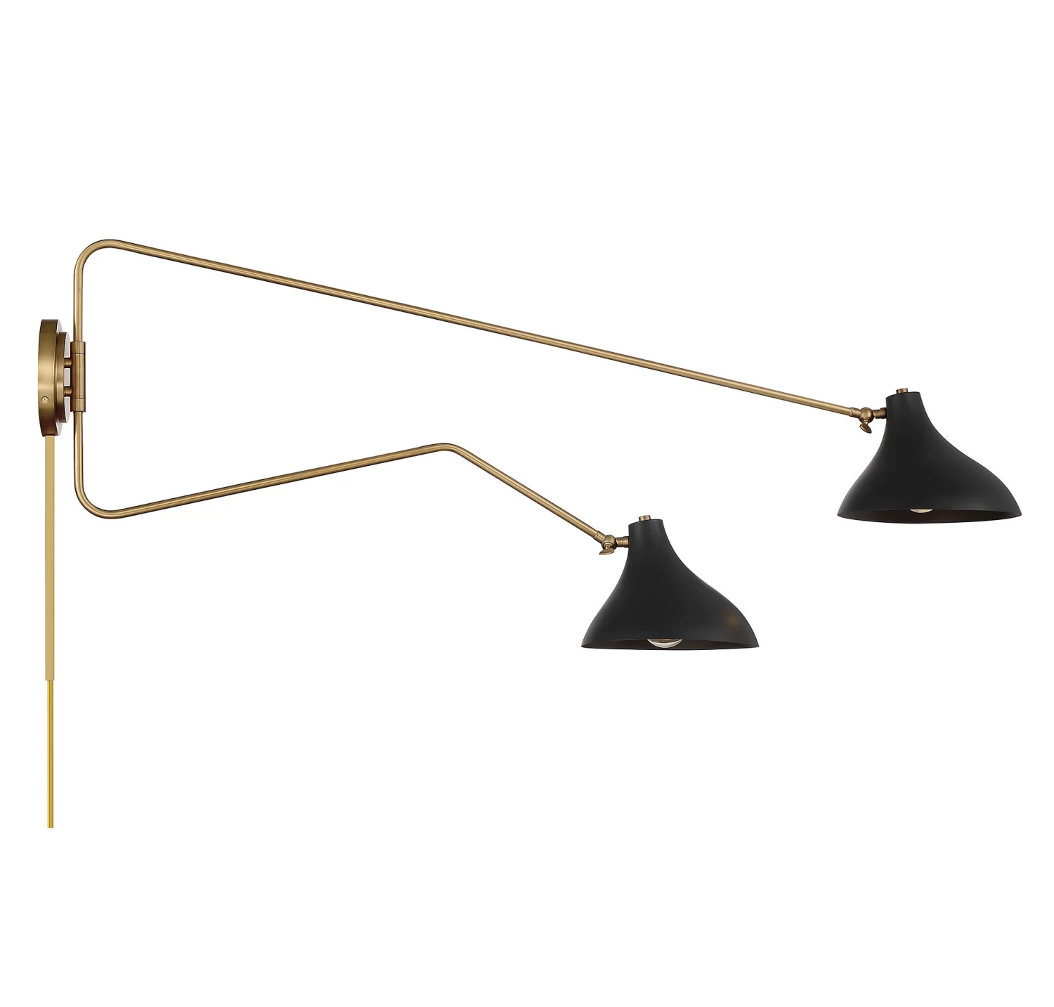 Adriana Swing-arm Plug-in Wall Sconce 3 Adriana Swing-arm Plug-in Wall Sconce - Image 3