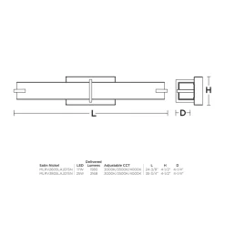 AFX Miller Bathroom Vanity Light