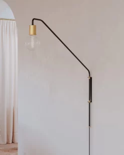 Becca Plug-In Wall Sconce