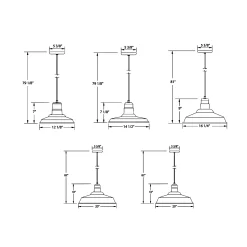 Warehouse Outdoor Pendant