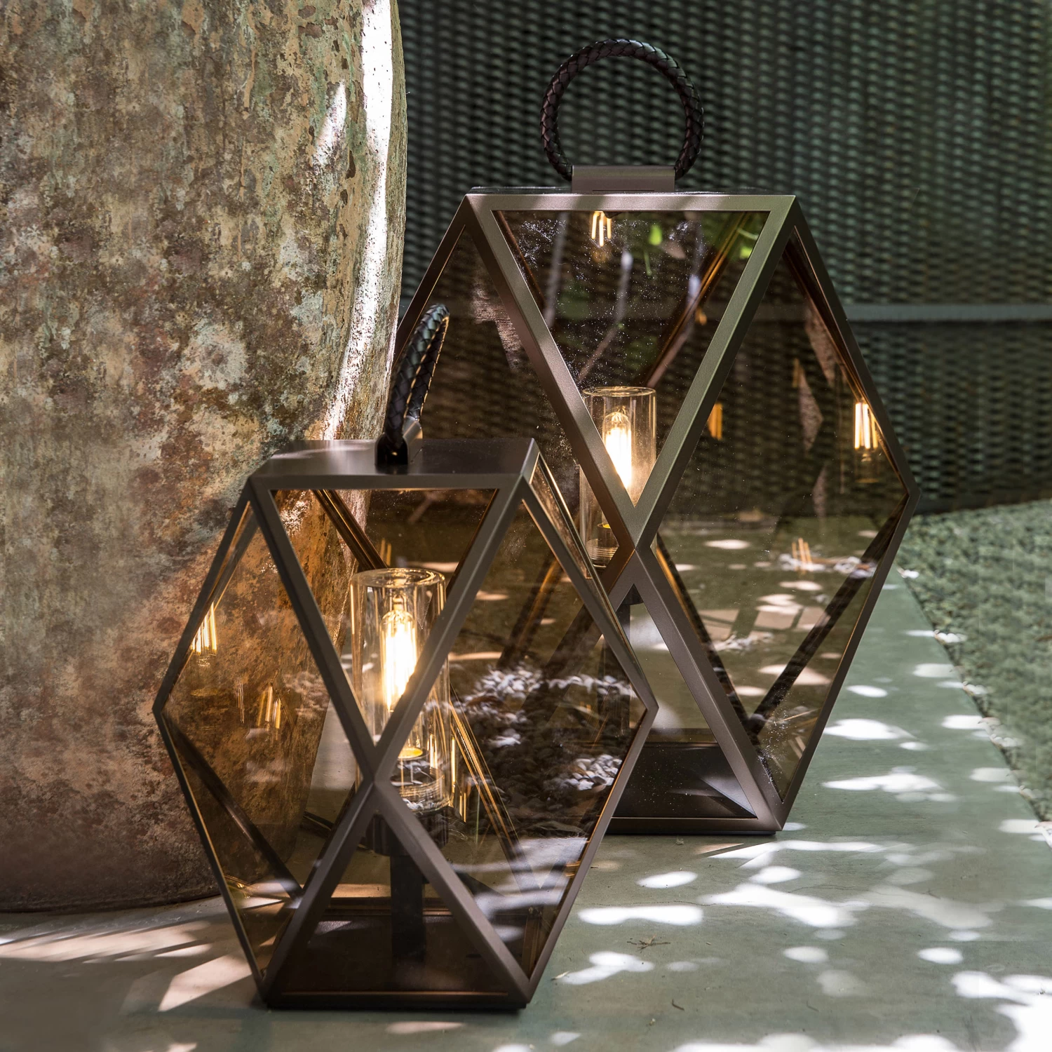 Muse Fixed Outdoor Lantern 2 Muse Fixed Outdoor Lantern - Image 2