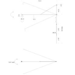 Nemo Swan Plug-in Wall Sconce