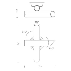 Nemo Tubes 2 Wall Sconce