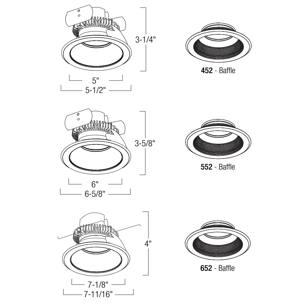 Cobalt Click RD Retrofit Baffle Downlight 1 Cobalt Click RD Retrofit Baffle Downlight
