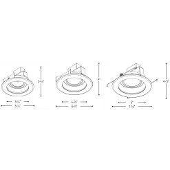Cobalt RD Retrofit Adjustable Downlight