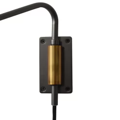 Swing Plug-in Wall Sconce -Fashion Lighting nova 3011631GMW add3