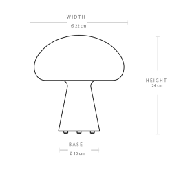 Gubi Obello Rechargeable Table Lamp