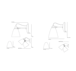 Hector Dome Wall Sconce