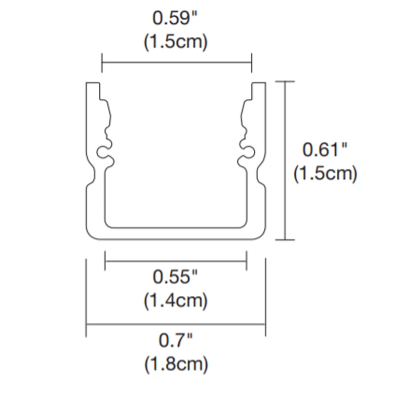 Flex Neon .5 Inch Channel 1 Flex Neon .5 Inch Channel