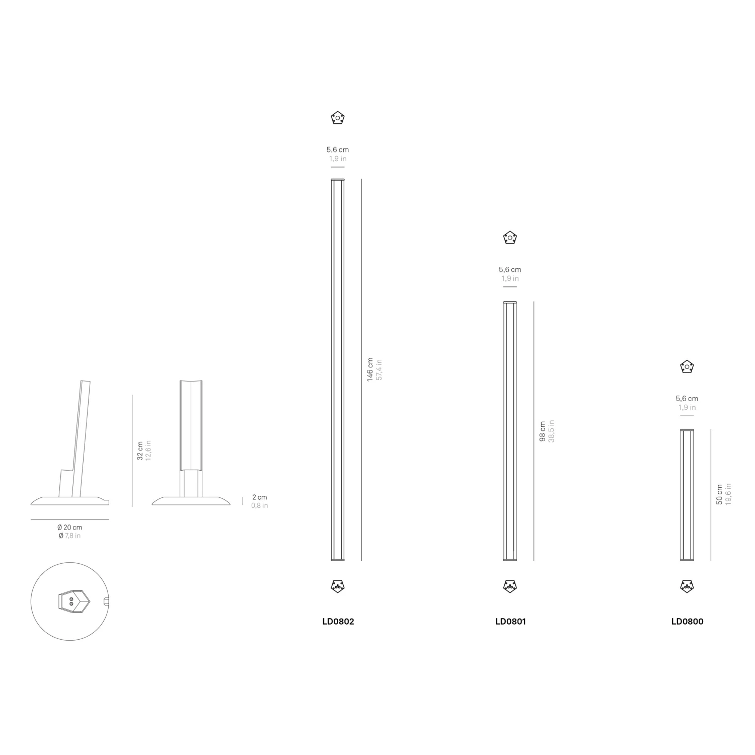Pencil Cordless Lamp With Stand 1 Pencil Cordless Lamp With Stand