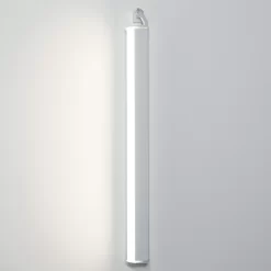 Pencil Vertical Cordless Wall Sconce -Fashion Lighting pencil vert wall white sm add