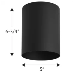 Outdoor Flush Mount Cylinder Ceiling Light