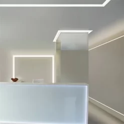 Verge Ceiling Plaster-In System 24V -Fashion Lighting pure 377586 install reception