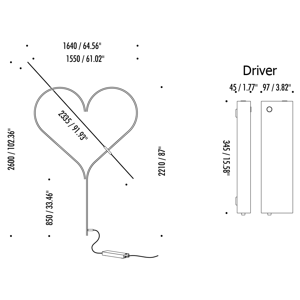 Rail Plug-In Wall Light 1 Rail Plug-In Wall Light