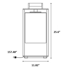 Dome UL Outdoor Portable Table Lamp