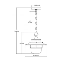 Renninger Outdoor Pendant