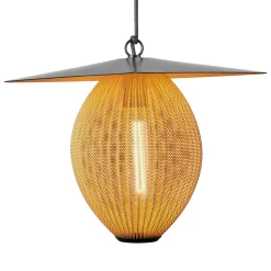 Gubi Satellite Outdoor Pendant -Fashion Lighting satellite pendant MustardGold add