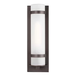 Alban Outdoor Wall Sconce -Fashion Lighting sea alban square brnz add1