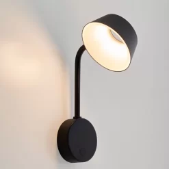 Olo Adjustable Wall Sconce -Fashion Lighting seed olo black01