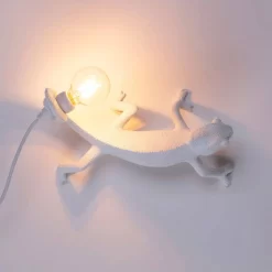 Seletti Chameleon Plug In Wall Sconce With USB Port -Fashion Lighting sel 15091 chameleon lamp right1