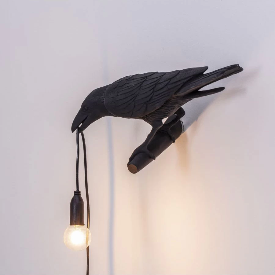 Seletti Bird Looking Plug-in Wall Sconce 2 Seletti Bird Looking Plug-in Wall Sconce - Image 2