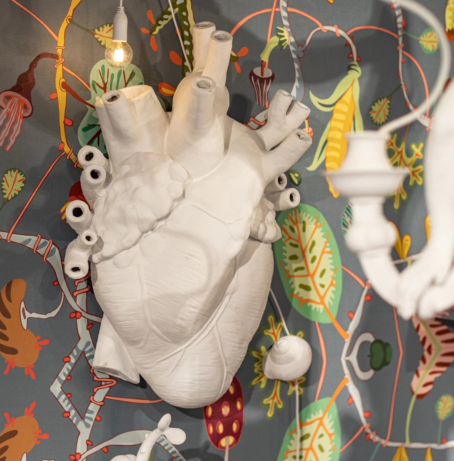 Seletti Heart Plug In Wall Sconce 2 Seletti Heart Plug In Wall Sconce - Image 2