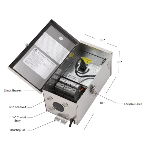 300W 12V Outdoor Magnetic Transformer 1 300W 12V Outdoor Magnetic Transformer