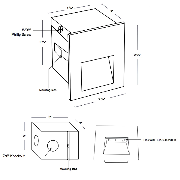 MSL2 Outdoor Recessed Wall Light 12V 1 MSL2 Outdoor Recessed Wall Light 12V