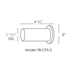 FB-CPS-2 Concrete Pour Sleeve