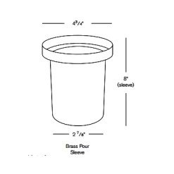 13-100 Concrete Pour Sleeve