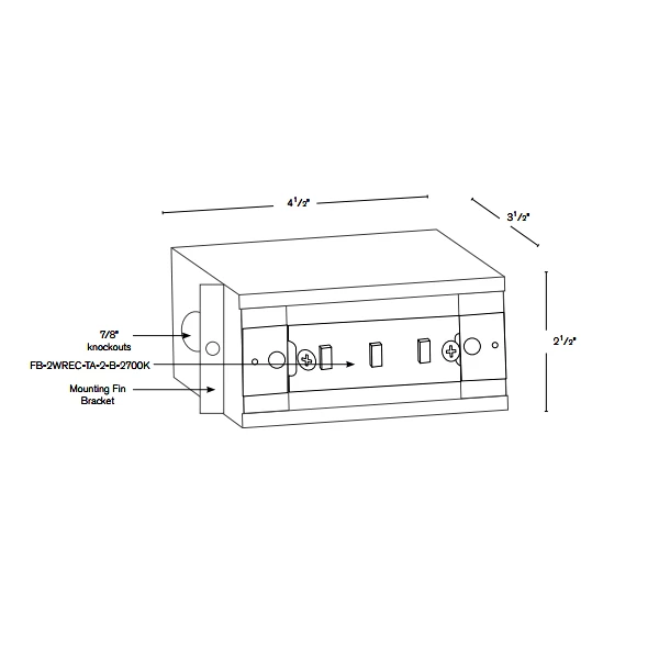 Small 2 Watt 120 Volt LED Recessed Housing 1 Small 2 Watt 120 Volt LED Recessed Housing