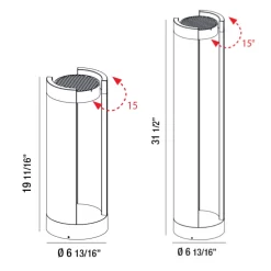 Spotlight Outdoor Bollard