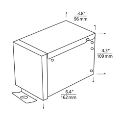 Outdoor Rated Magnetic Transformer 12V