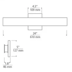 Bau Bathroom Vanity Light