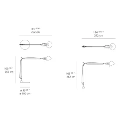 Artemide Tolomeo XXL Outdoor Floor Lamp
