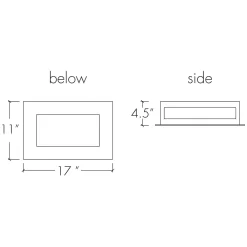 Eo Outdoor Flush Ceiling Light