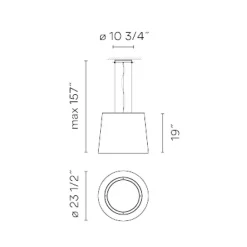 Wind Outdoor Pendant