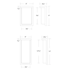 Vega Outdoor Wall Sconce
