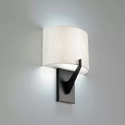 Fitzgerald Wall Sconce -Fashion Lighting wac1010834 WS 47108 30 BK IMRO 8